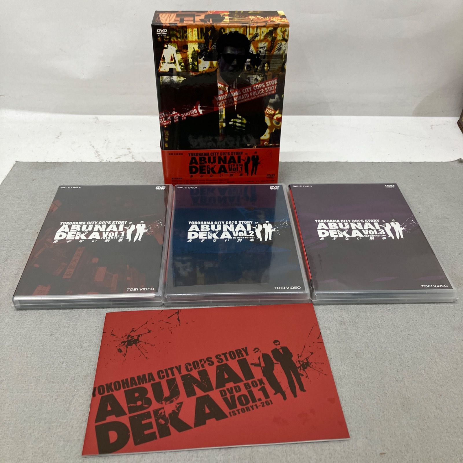 あぶない刑事 DVD-BOX 全6巻セット あぶない刑事 DVDBOX 全6巻セット （ディスクは未開封）PB6021 f011