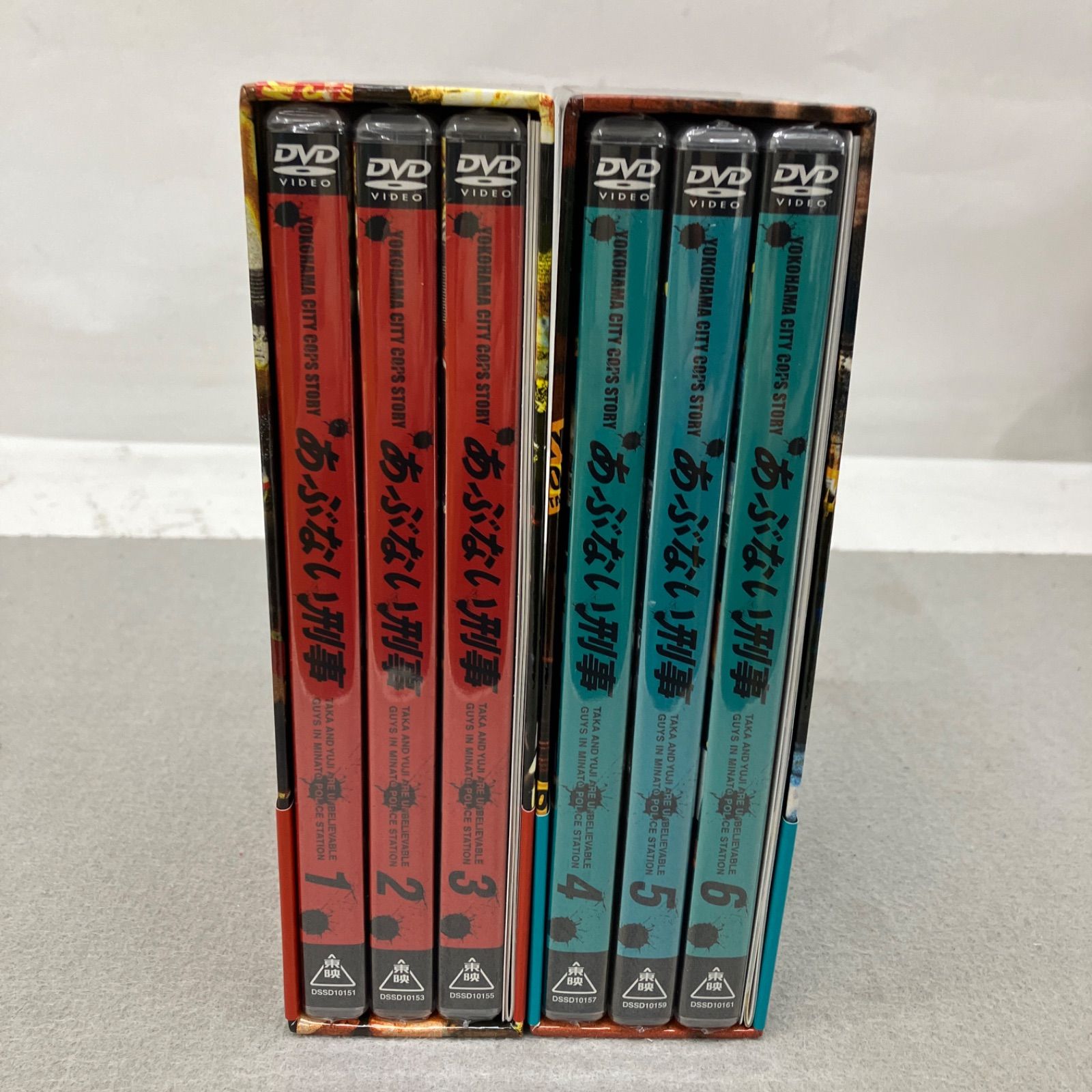 あぶない刑事 DVDBOX 全6巻セット （ディスクは未開封）PB6021 f011