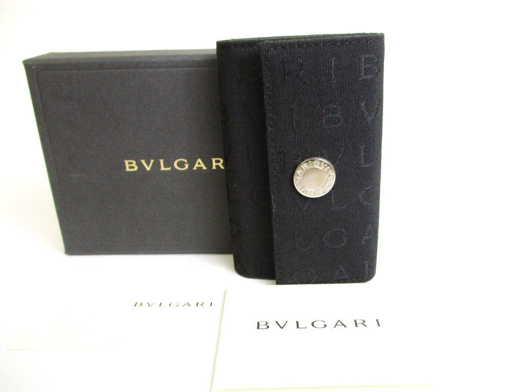 ブルガリ BVLGARI ロゴマニア 6連 キーケース キーリング メンズ
