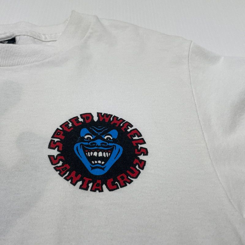 【中古品】 NHS エヌ エイチ エス SPEED WHEELS SANTA CRUZ スピードウィールズ サンタクルーズ 半袖 トップス Ｔシャツ 【148-260617-sa-07-tei】