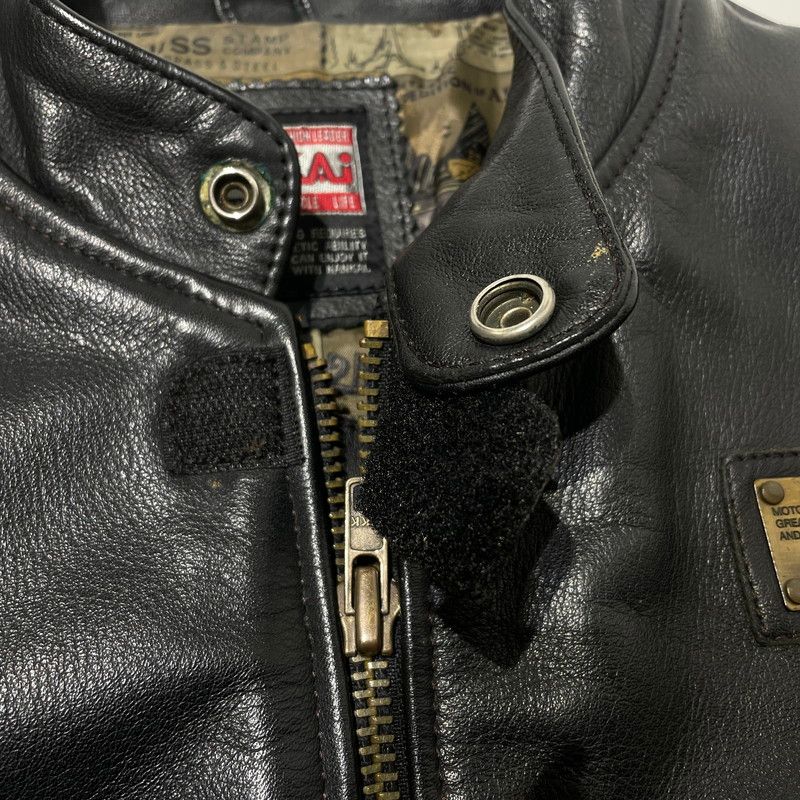 中古品】 NANKAI ナンカイ SINGLE RIDERS JACKET シングル ライダース