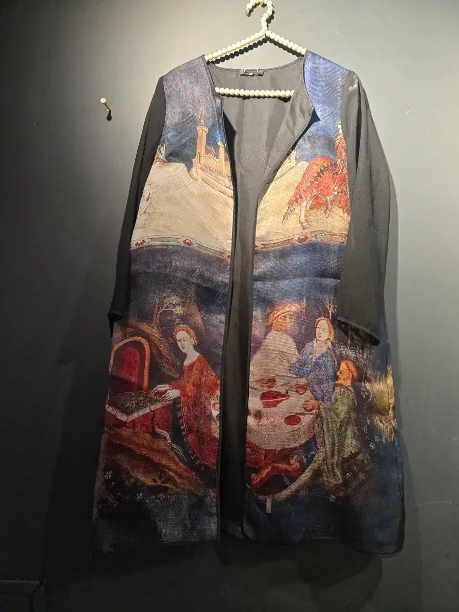 シルク名画プリンティングオープンタイプジャケット