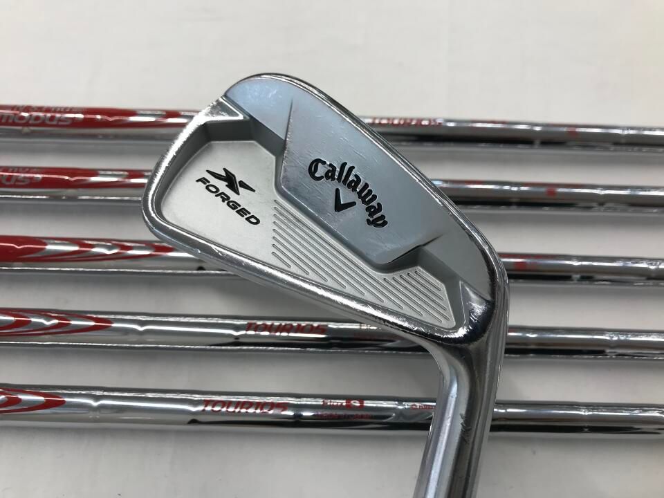 キャロウェイ　X FORGED STAR 2021　NSプロ MODUS 3 TOUR 105　Sフレックス　アイアンセット　中古　ゴルフドゥ！NEXTさいたま三室店【最短即日発送】