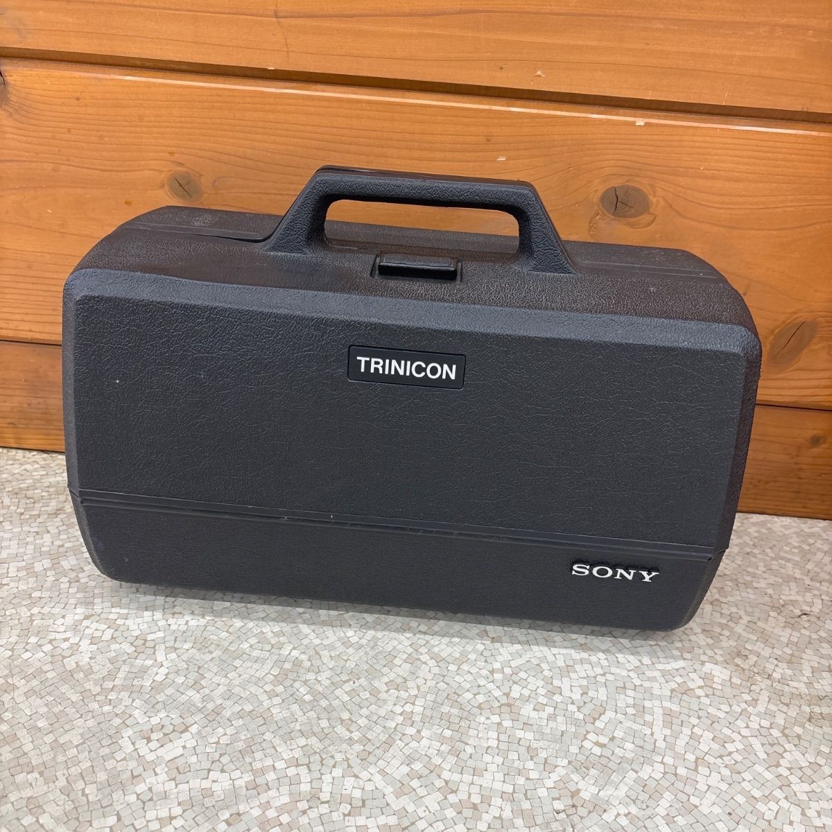 希少 SONY TRINICON HVC-F1 業務用ビデオカメラ ケース付 昭和レトロ
