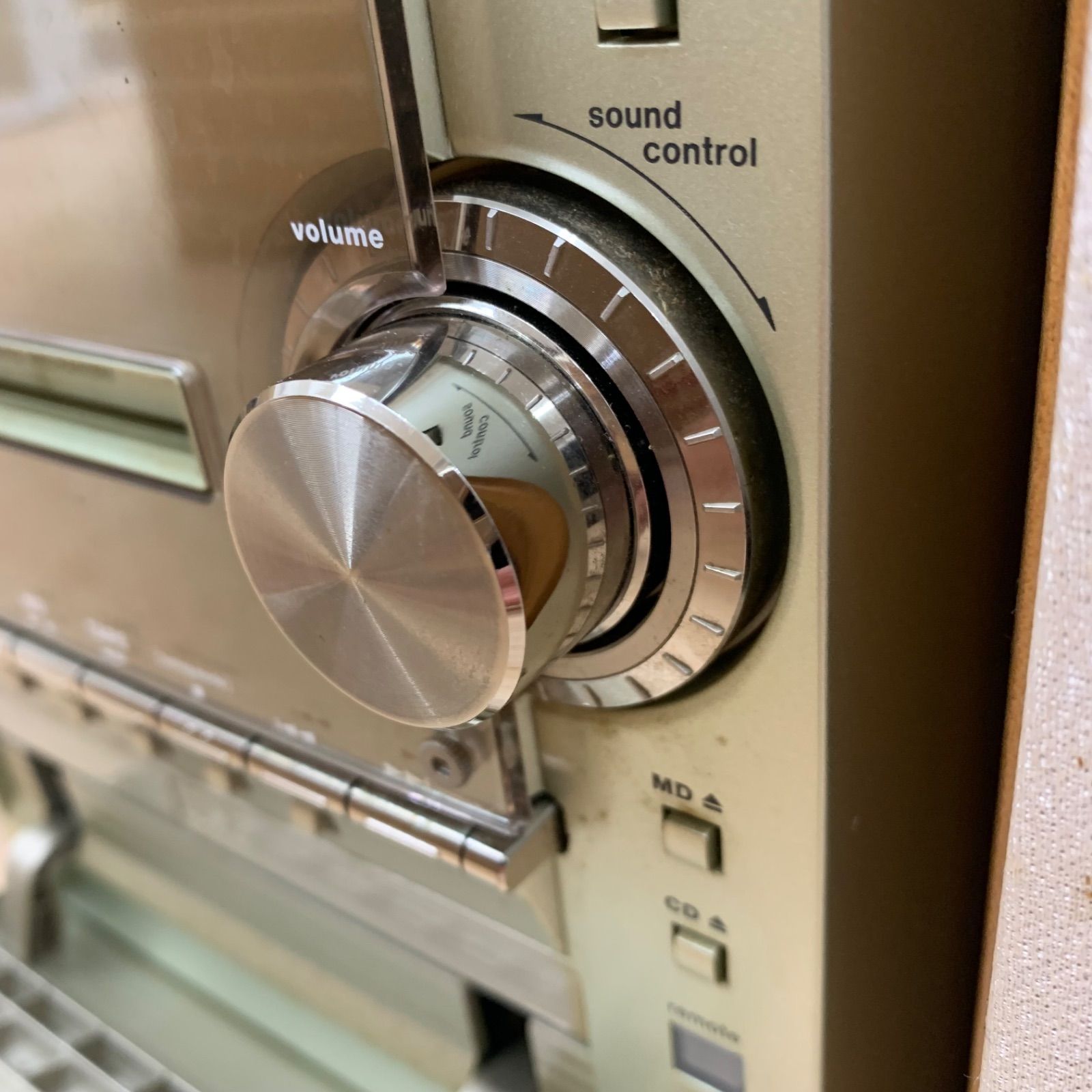 KENWOOD RXD-SL3MD コンポ CD/MD/カセット スピーカー付き　CS31