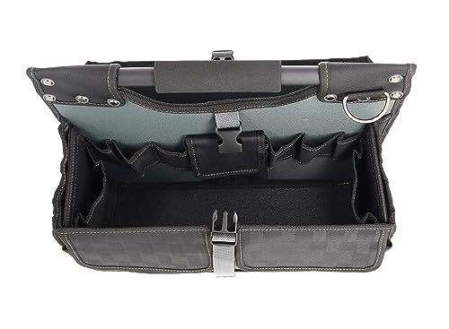 R◆高儀(Takagi) TAKAGI ICHIMATSU パイプツールバッグ 工具収納 ブラック 400×310×70mm 出し入れしやすい フルオープンタイプ 手が痛くなりにくい ICB-8 91fa2cb7 R◆高儀(Takagi) TAKAGI ICHIMATSU パイプツールバッグ 工具収納 ブラック 400×310×70mm 出し入れしやすい フルオープンタイプ 手が痛くなりにくい ICB-8 91fa2cb7