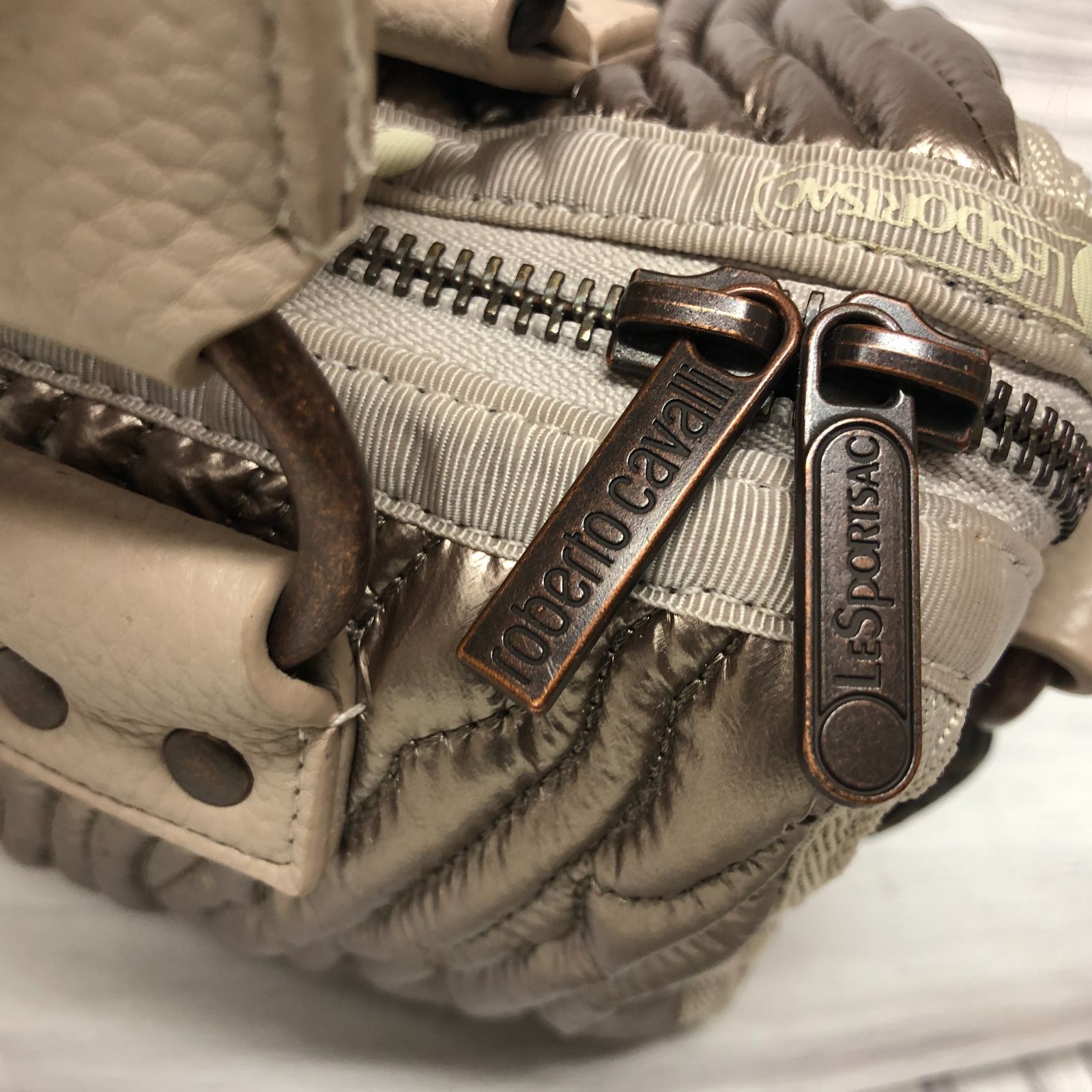 m001 X(80) レスポートサック×ロベルト・カヴァリ 2wayショルダー 