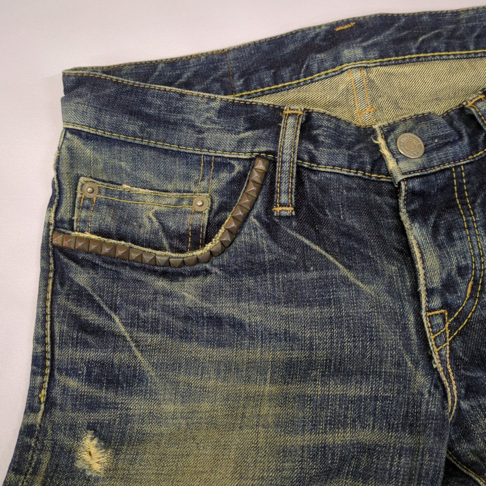 【D40309】HYSTERIC JEANS ストレートデニム