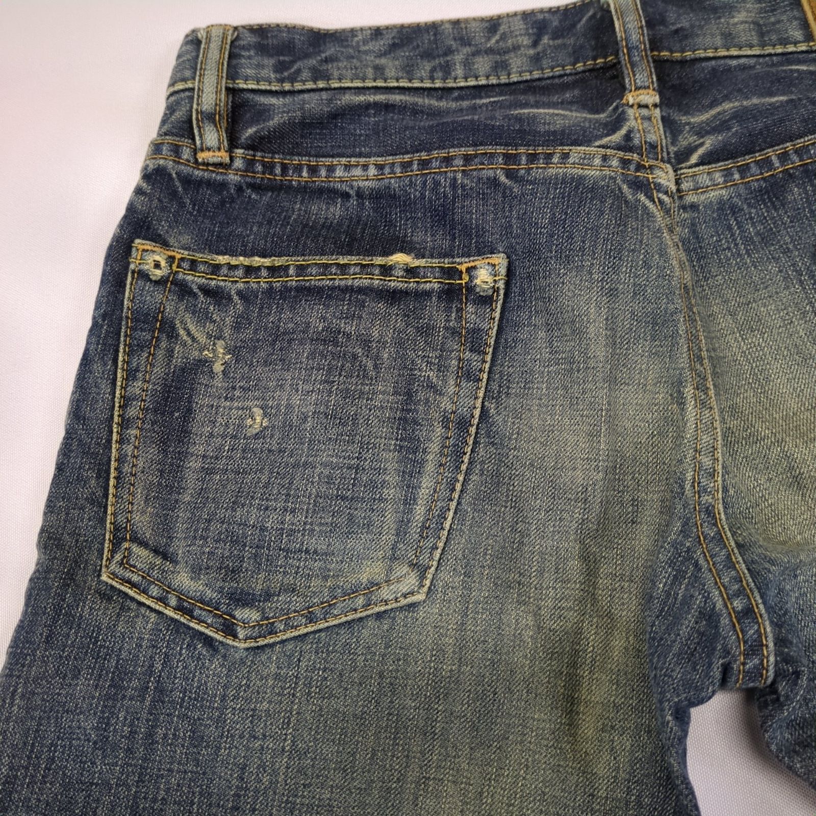 【D40309】HYSTERIC JEANS ストレートデニム