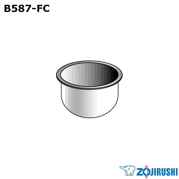 【新品】ZOJIRUSHI 象印 圧力IH炊飯ジャー なべ B587-FC ※本体別売
