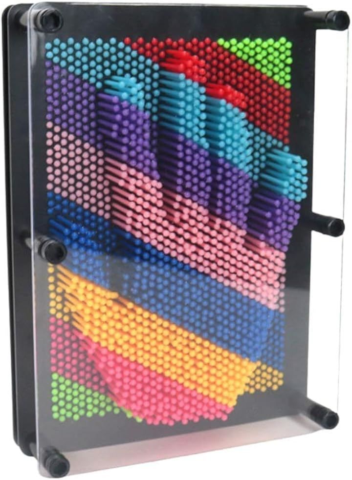 SOCONICA 3D pin art board three-dimensional pin art clone engraving handprint art hand model 3D three-dimensional toy pin art toy educational toy funny art
