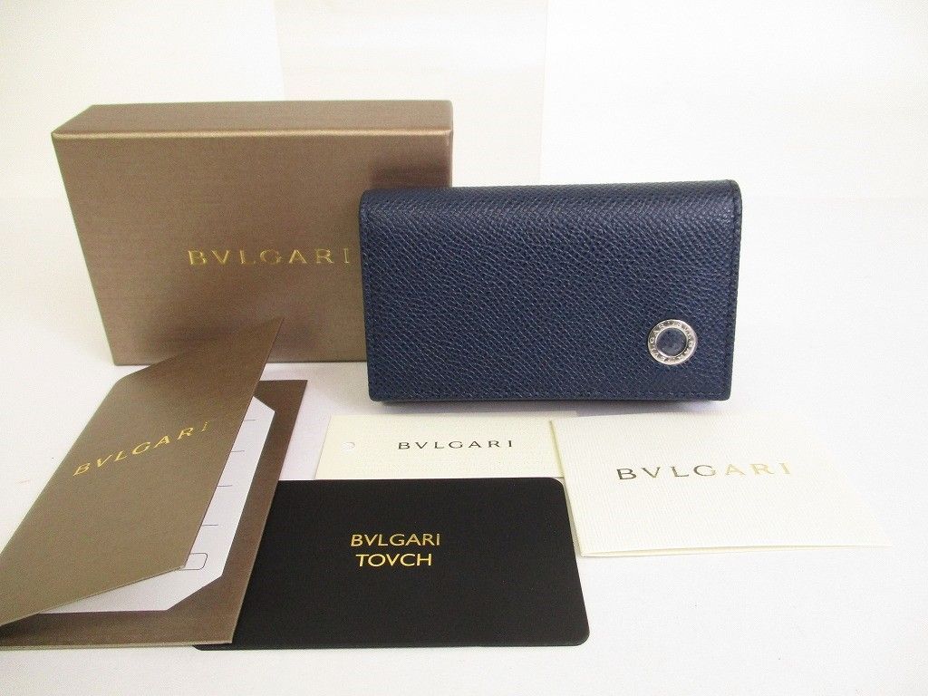ブルガリ BVLGARI ブルガリブルガリ グレインレザー 6連 キーケース