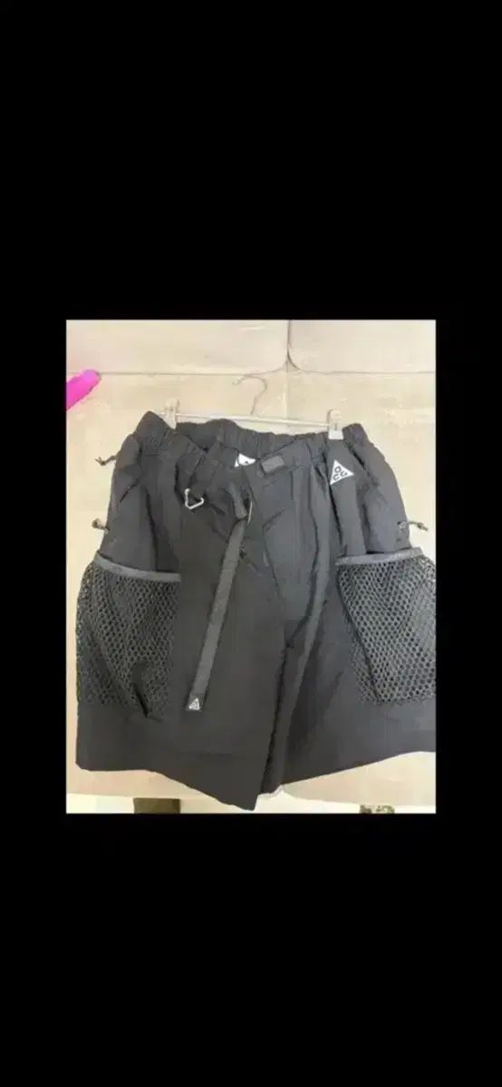 ナイキ ACG スノウグラス メッシュ カーゴ ショーツ ハーフパンツ ブラック