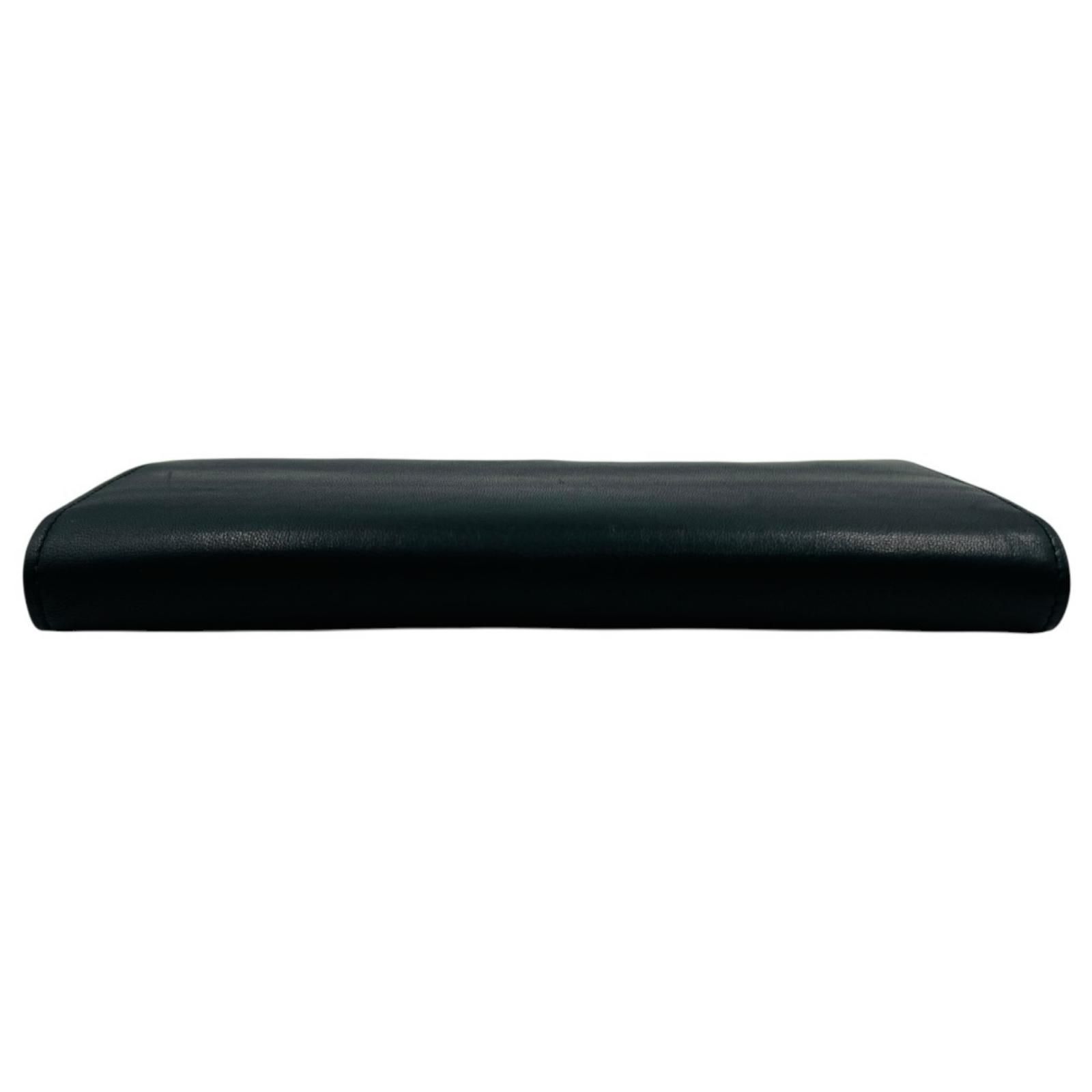BURBERRY バーバリー 長財布 レザー ブラック 黒 ノバチェック BURBERRY バーバリー 長財布 レザー ブラック 黒 ノバチェック