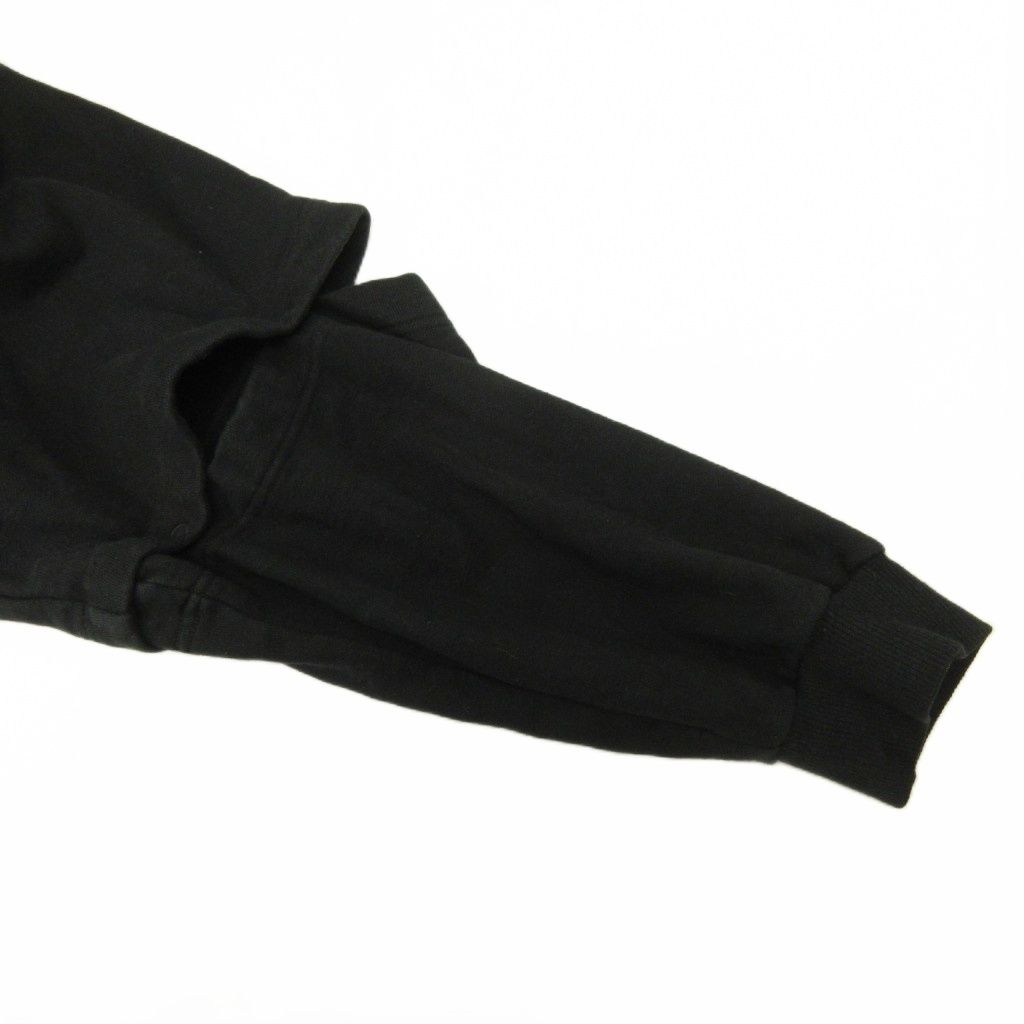 シャリーフ SHAREEF 19SS スウェット トレーナー プリント ベルト 長袖 2 黒 ブラック 0612 シャリーフ SHAREEF 19SS スウェット トレーナー プリント ベルト 長袖 2 黒 ブラック 0612