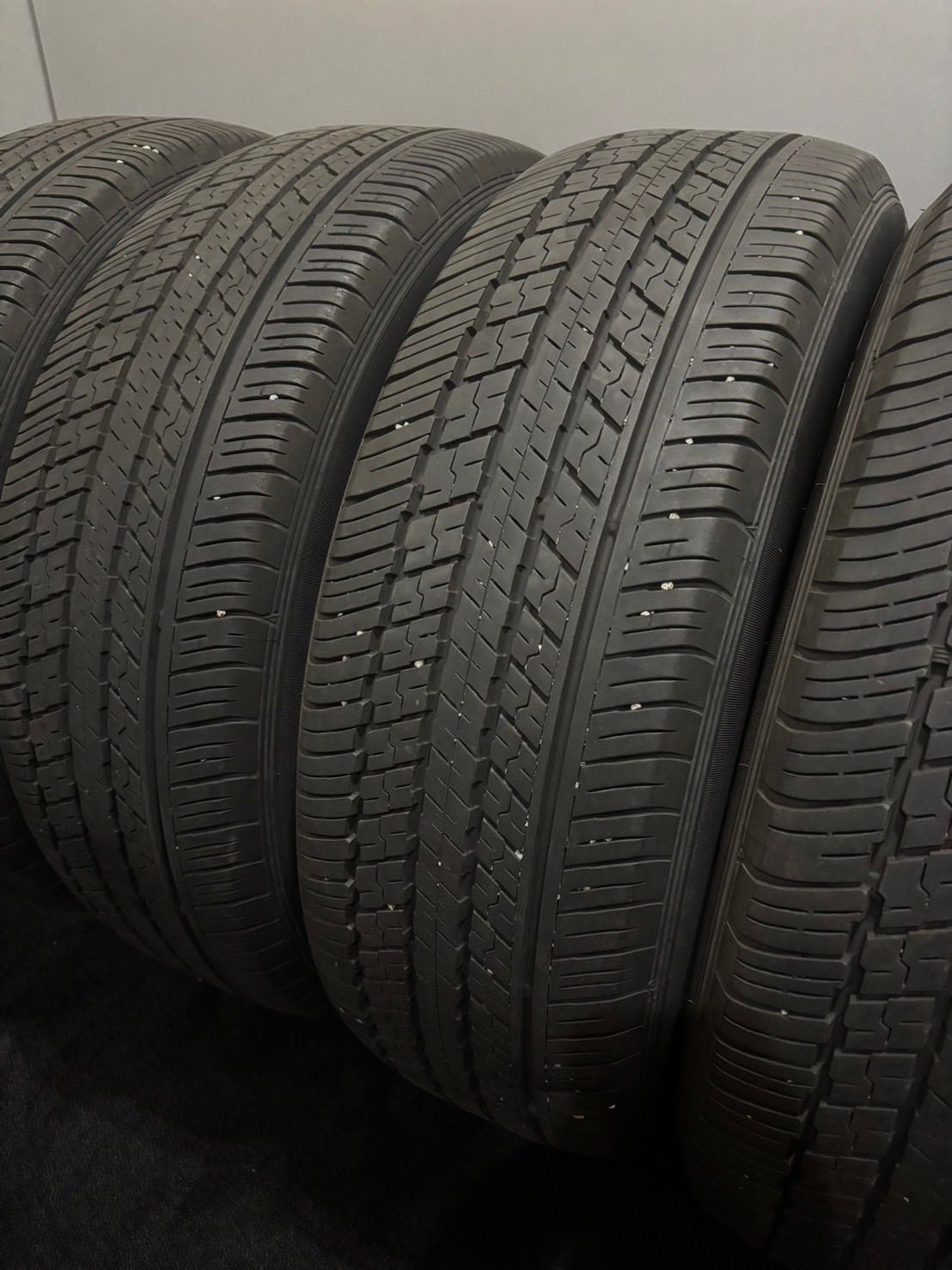 ★倉庫保管品 225/60R18 DUNLOP/GRANDTREK ST30 16年製 夏タイヤ サマータイヤ 4本 ダンロップ エクストレイル NX ハリアー RAV4 (2-M559)