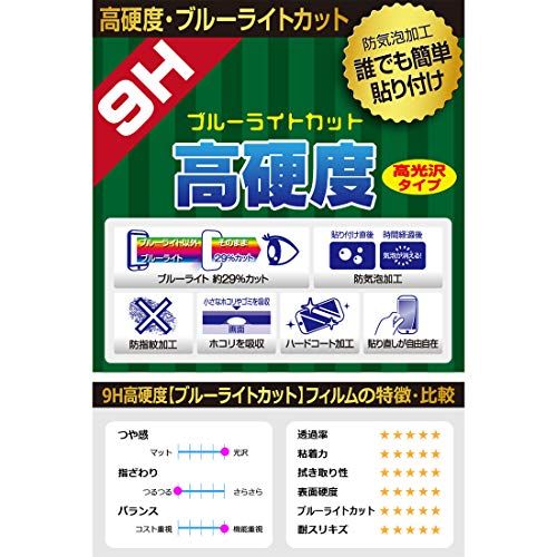 PDA工房 スバル レヴォーグ 2代目/クロストレック GU系/インプレッサ 6代目 GU系 11.6インチセンターインフォメーションディスプレイ 対応 9H高硬度[ブルーライトカット] 保護 フィルム 光沢 日本製ts 401df70b