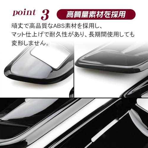 クラウンスポーツ 35系 クラウンエステート 30系 RS Z インナードアハンドルカバー インナードアハンドルプロテクター （ブラック）ts 8a1a1247