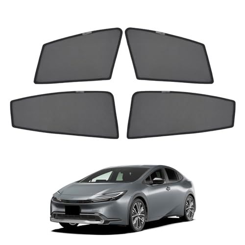 CARTIST トヨタ 新型 プリウス 60系 メッシュカーテン PRIUS 5代目 2023年-現行 遮光カーテン カーシェード UVカット 遮光 断熱 説明書付き 安定性 取り付け簡単 インテリア マグネット式 日よけ サンシェード 車種 cf9dd463