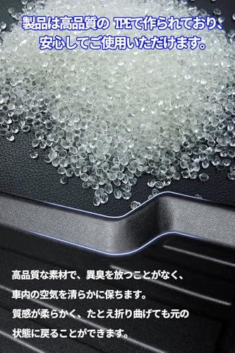ラゲッジマット トヨタ 新型プリウス 60系 ラゲッジマット 5代目 ZVW60 ZVW65 MXWH60 MXWH65 (2023年1月?現行) カーゴマット トランクマット 車種専用設計 TPE材質 防水 滑らない 防汚 傷防止 立体フロ 1aa27d2d