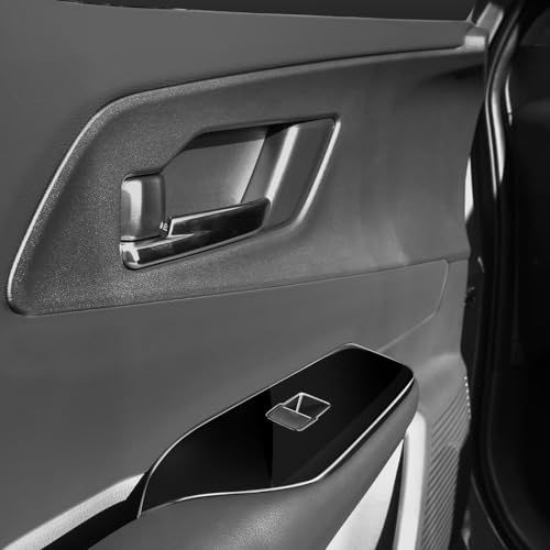 【GIKAKU】5代目 プリウス60系 アクセサリー ZVW60 ZVW65 MXWH60 MXWH65 新型プリウス60系アクセサリー パワーウィンドウスイッチパネル ドアパネルカバー インテリアパネル（ピアノブラック）ts cdcc1d12