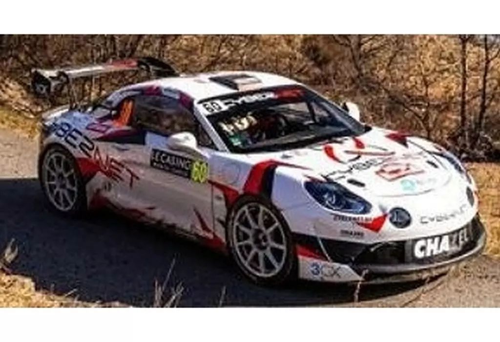 【中古】ミニカー 1/43 Alpine A110 Rally RGT #60 Chazel Technologies Course 4th RGT Rally Monte Carlo 2024 A. Fumal - J. Escartefigue [S685