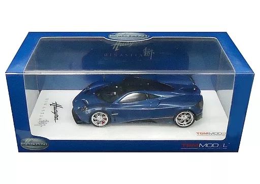 【中古】ミニカー 1/43 パガーニ ウアイラ ディナスティア ヴァイシャ(ブルーカーボン) [TSM430119]