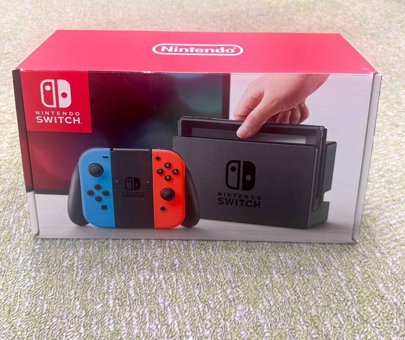 亘】Nintendo switch 本体 ニンテンドースイッチ 本体 ジョイコン赤青