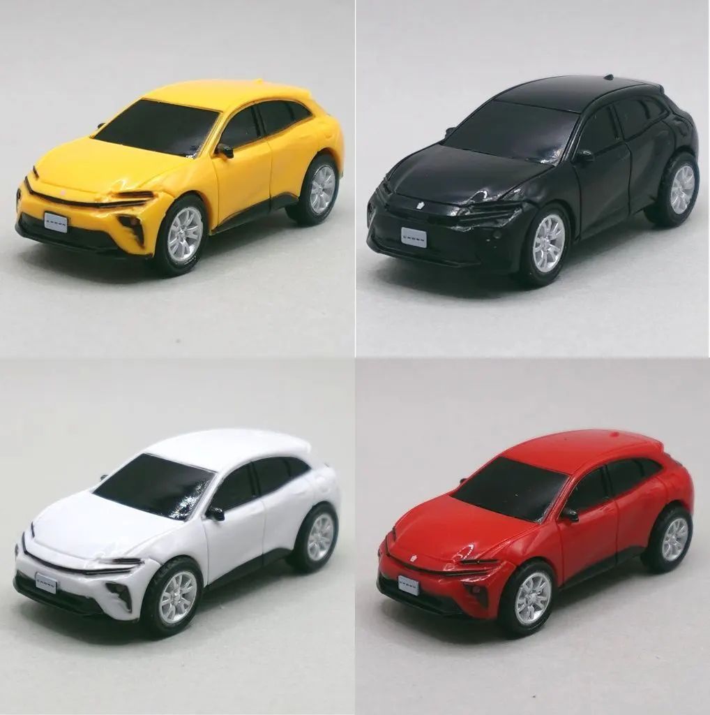 中古】ミニカー 全4種セット 「正規ライセンス プルバック トヨタ