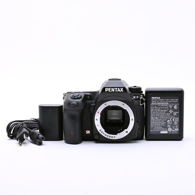 ＜並品＞ PENTAX K-5 ボディ K-5BODY｜デジタル一眼レフカメラ｜動作確認済み｜実用品｜前側操作ダイヤル反応不良あり｜外観まだまだ綺麗｜レンズキャップ欠品