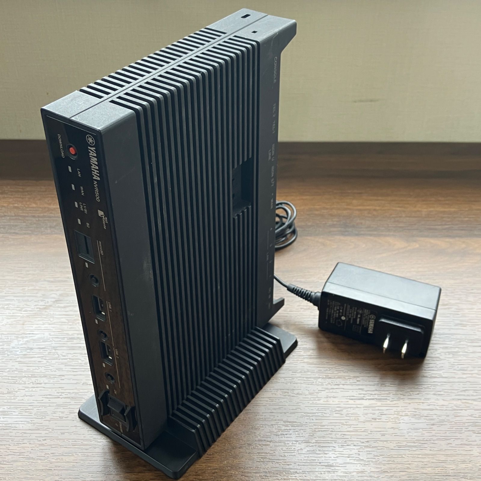 YAMAHA NVR500 VoIPルーター 動作確認済 ブラック - メルカリ