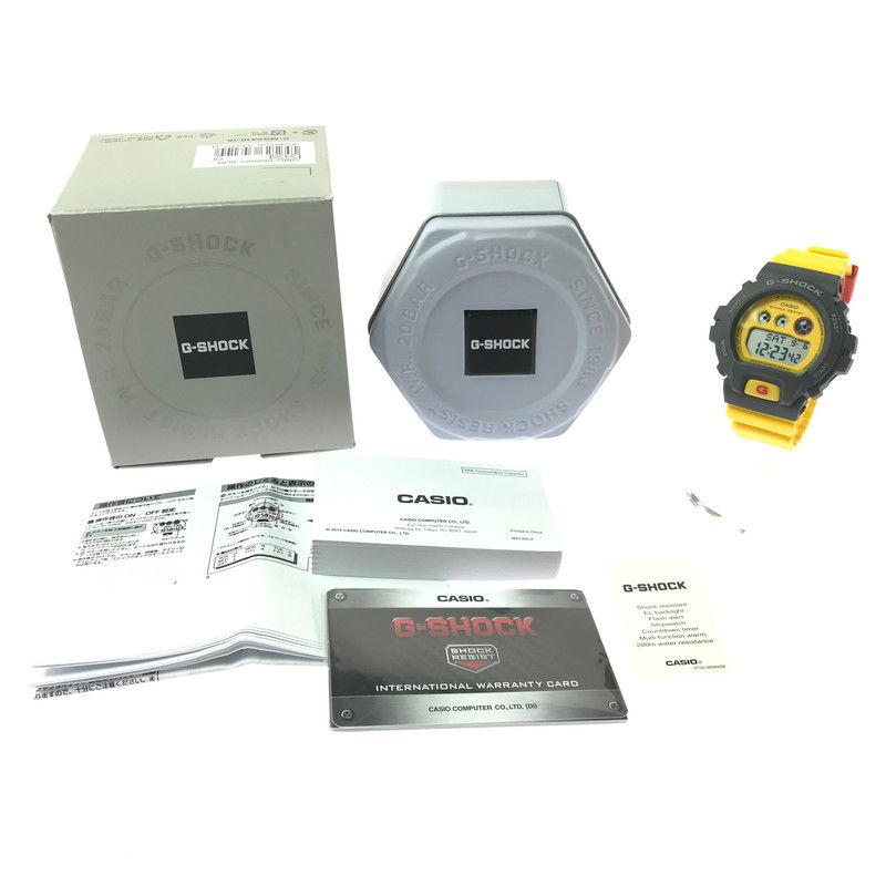 【中古美品】 G-SHOCK ジーショック DIGITAL GMD-S6900Y-9 クォーツ デジタル 腕時計 【196-260617-rt-01-tagh】