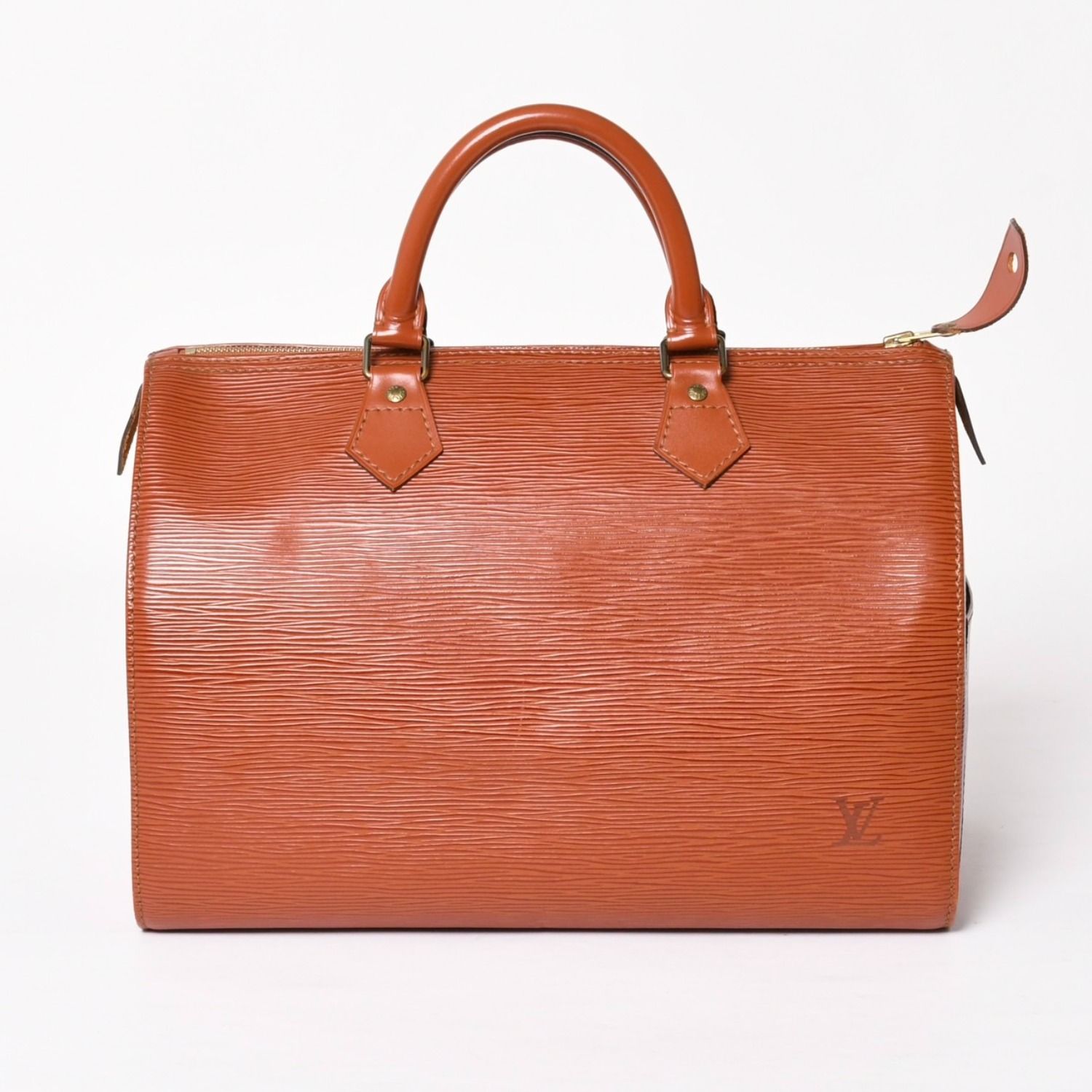 LOUIS VUITTON ルイヴィトン スピーディ30 M43003 ハンドバッグ ブラウン ゴールド金具 エピレザー 美品 中古 4a004214