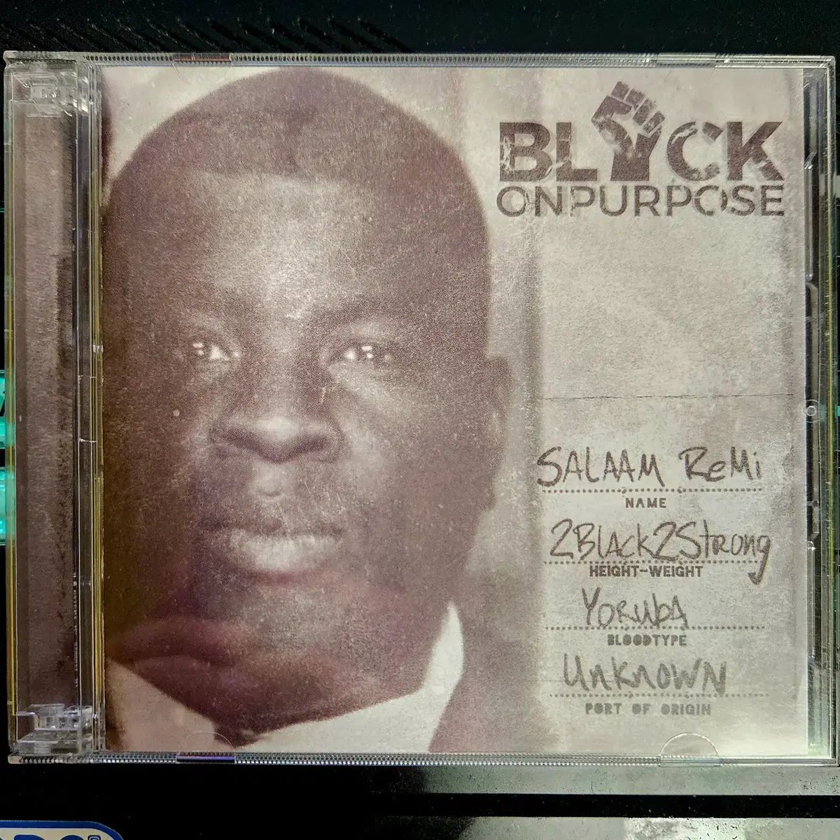 Salaam Remi ー Black On Purpose CD + DVD 限定版 限定盤 期間限定