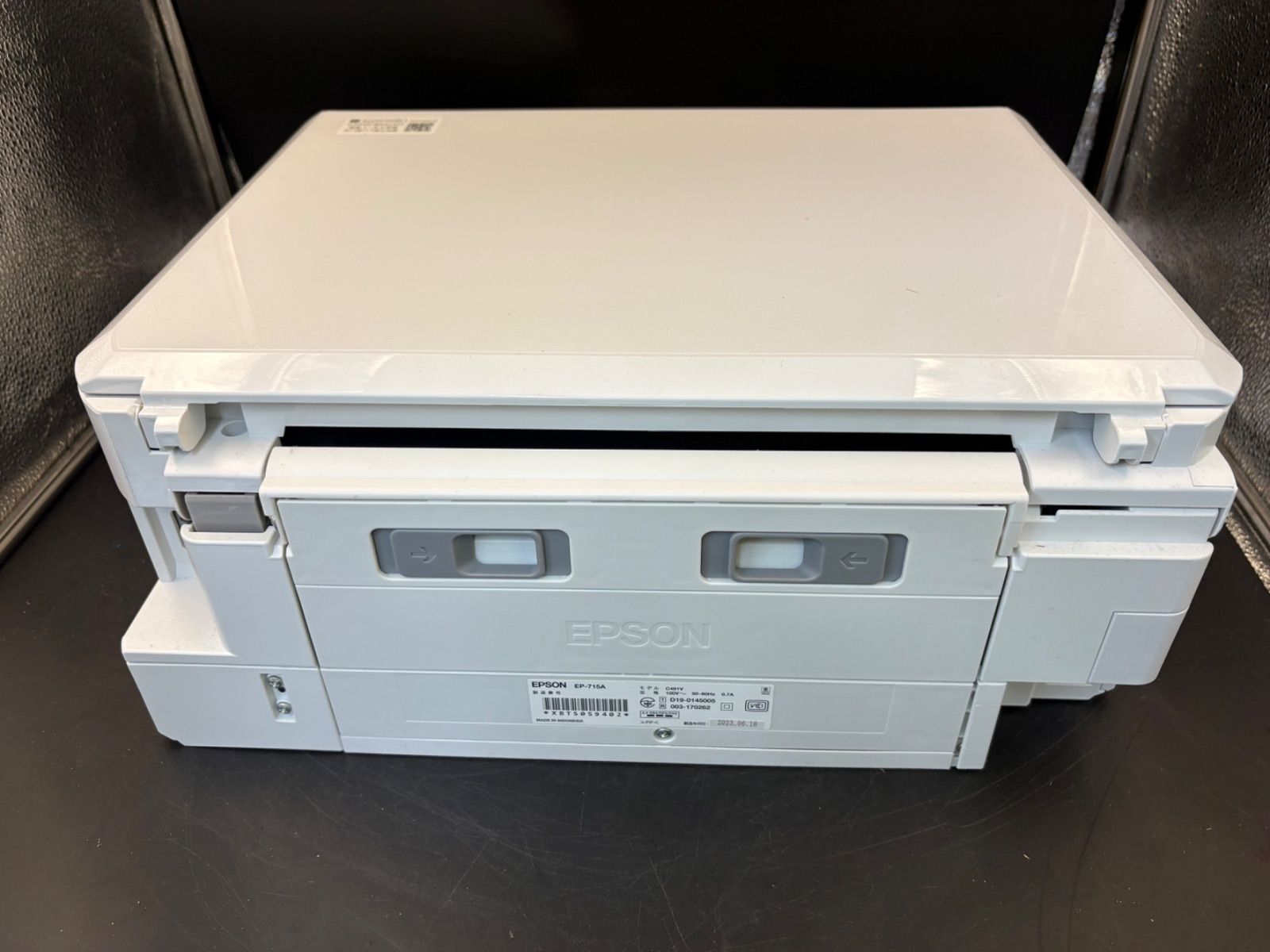 中古】EPSON EP-715A 2023年製 Wi-Fi対応 - メルカリ