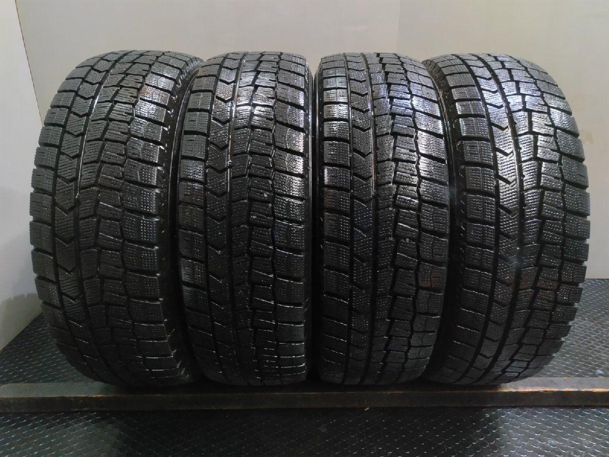 DUNLOP WINTER MAXX WM02 195/60R16 16インチ スタッドレス 4本 21年製 バリ溝 ノートe-POWER セレナ ラフェスタ ウィッシュ等 (KTH581)