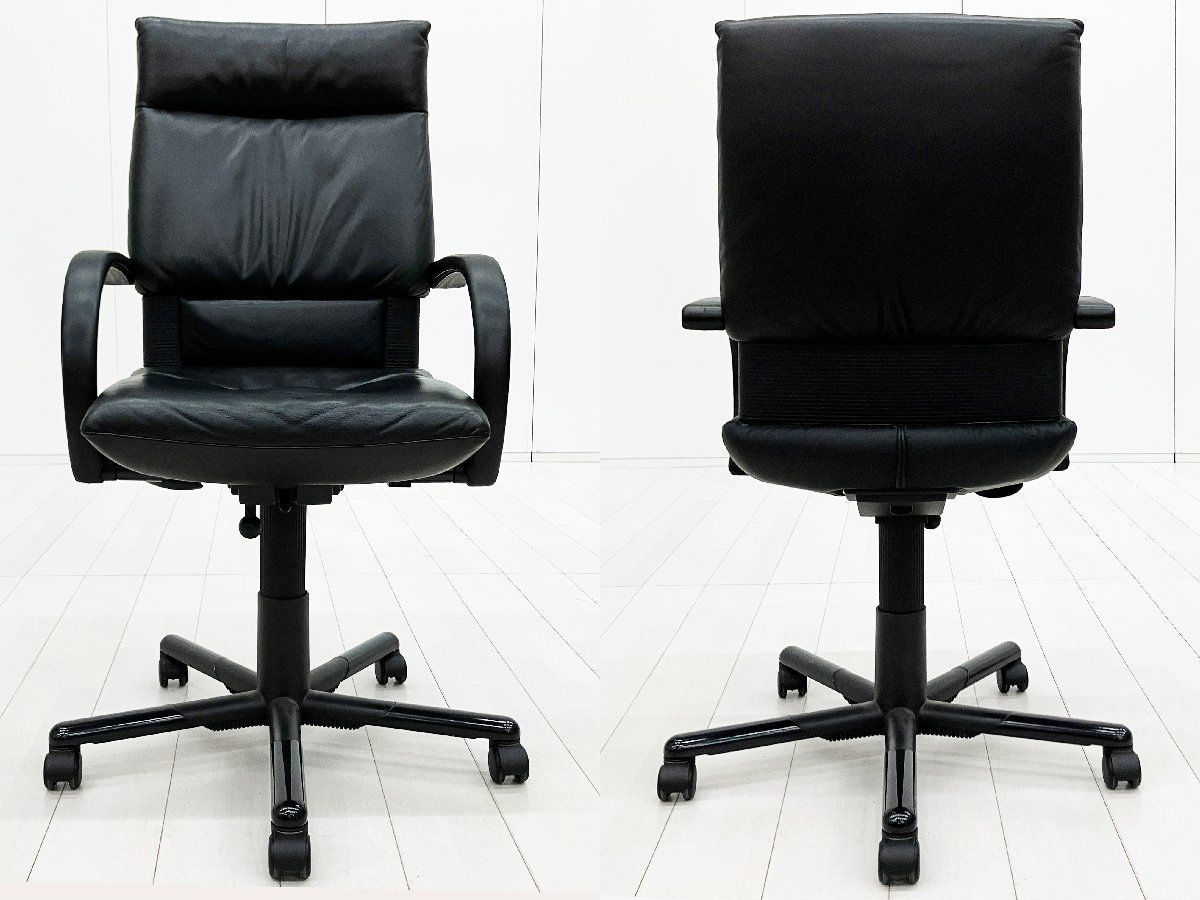 vitra□ Figura/フィグラ□ エグゼクティヴ チェア□本革□マリオ