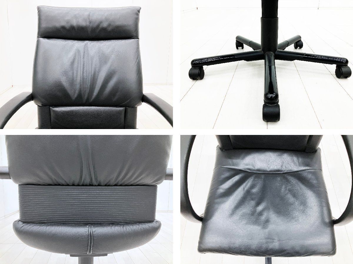 vitra□ Figura/フィグラ□ エグゼクティヴ チェア□本革□マリオ
