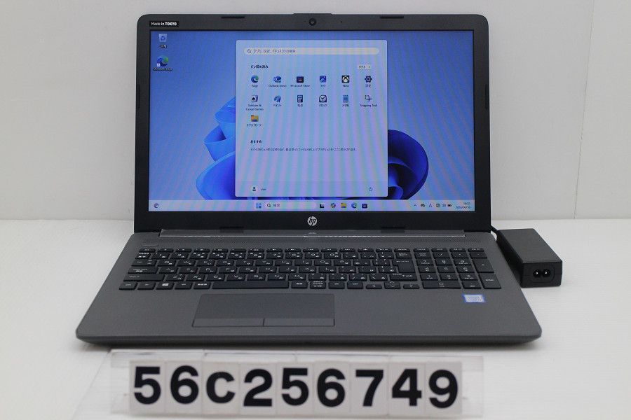 hp 250 G7 Core i3 8130U 2.2GHz/8GB/256GB(SSD)/Multi/15.6W/FWXGA(1366x768)/Win11 【56C256749】