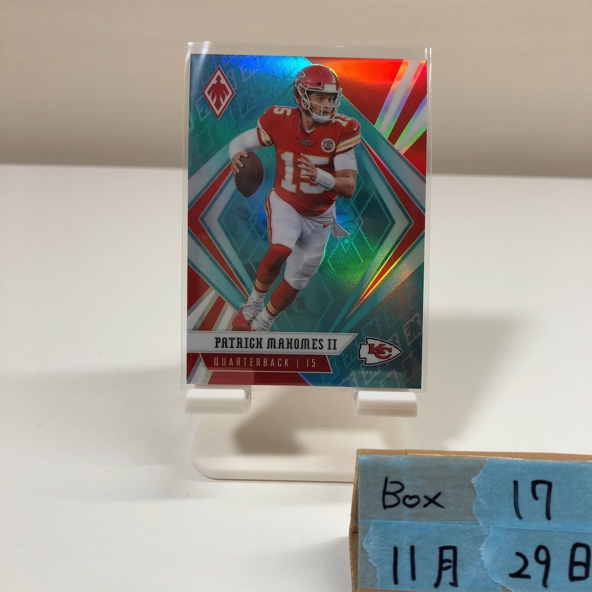 2020 Panini Phoenix Patrick Mahomes II 117/176 KANSAS CITY CHIEFS カード
