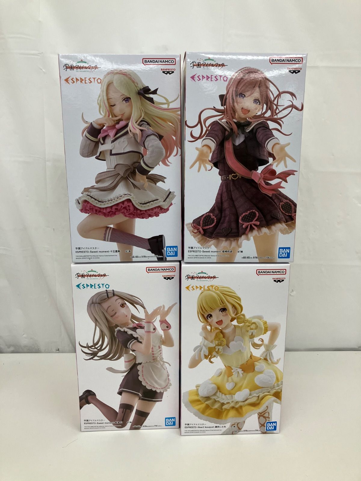 未開封 学園アイドルマスター ESPRESTO フィギュア 4種セット LF6791