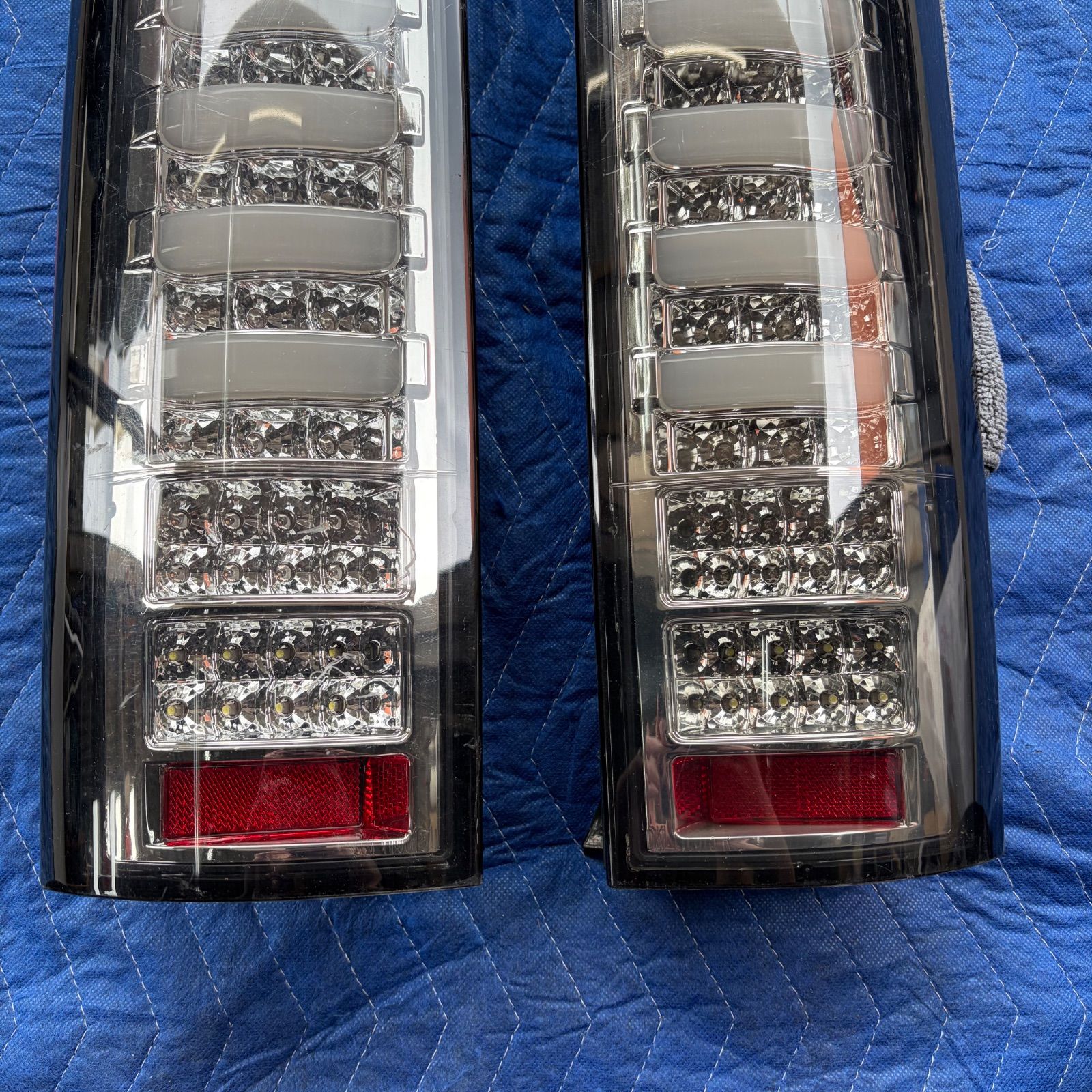 DA64W エブリイワゴン オールLEDテールランプ 左右セット REIZ風