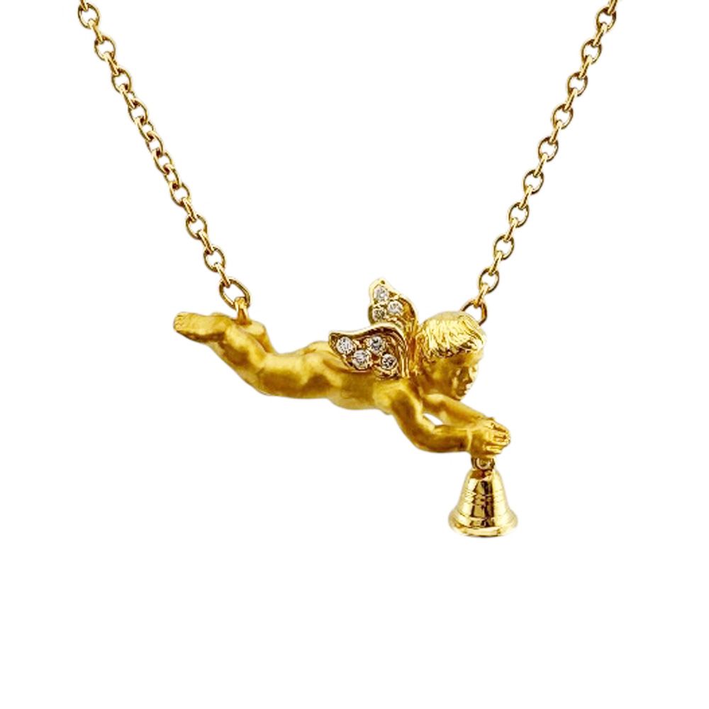 カレライカレラ ネックレス 18金 K18イエローゴールド ダイヤモンド レディース Carrera y Carrera 中古 カレライカレラ