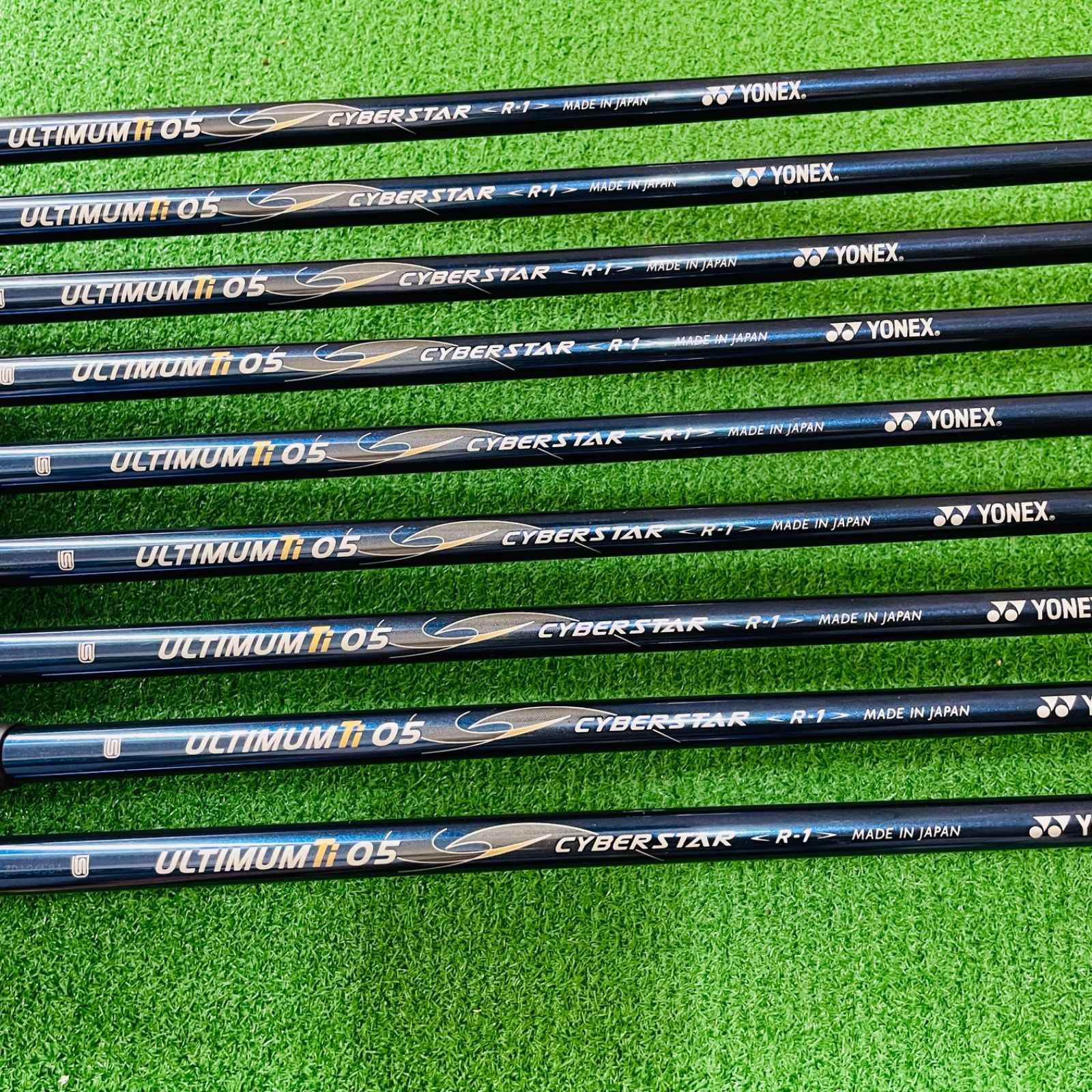 186 YONEX CYBERSTAR 5000 ヨネックス レフティ 左利き アイアン9本