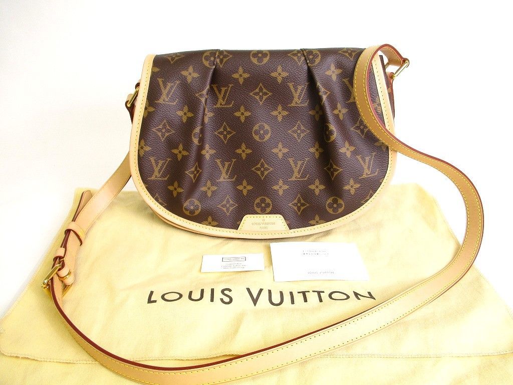 ルイヴィトン LOUIS VUITTON モノグラム メニルモンタン PM ショルダーバッグ 斜め掛け メッセンジャーバッグ 【未使用保管品】