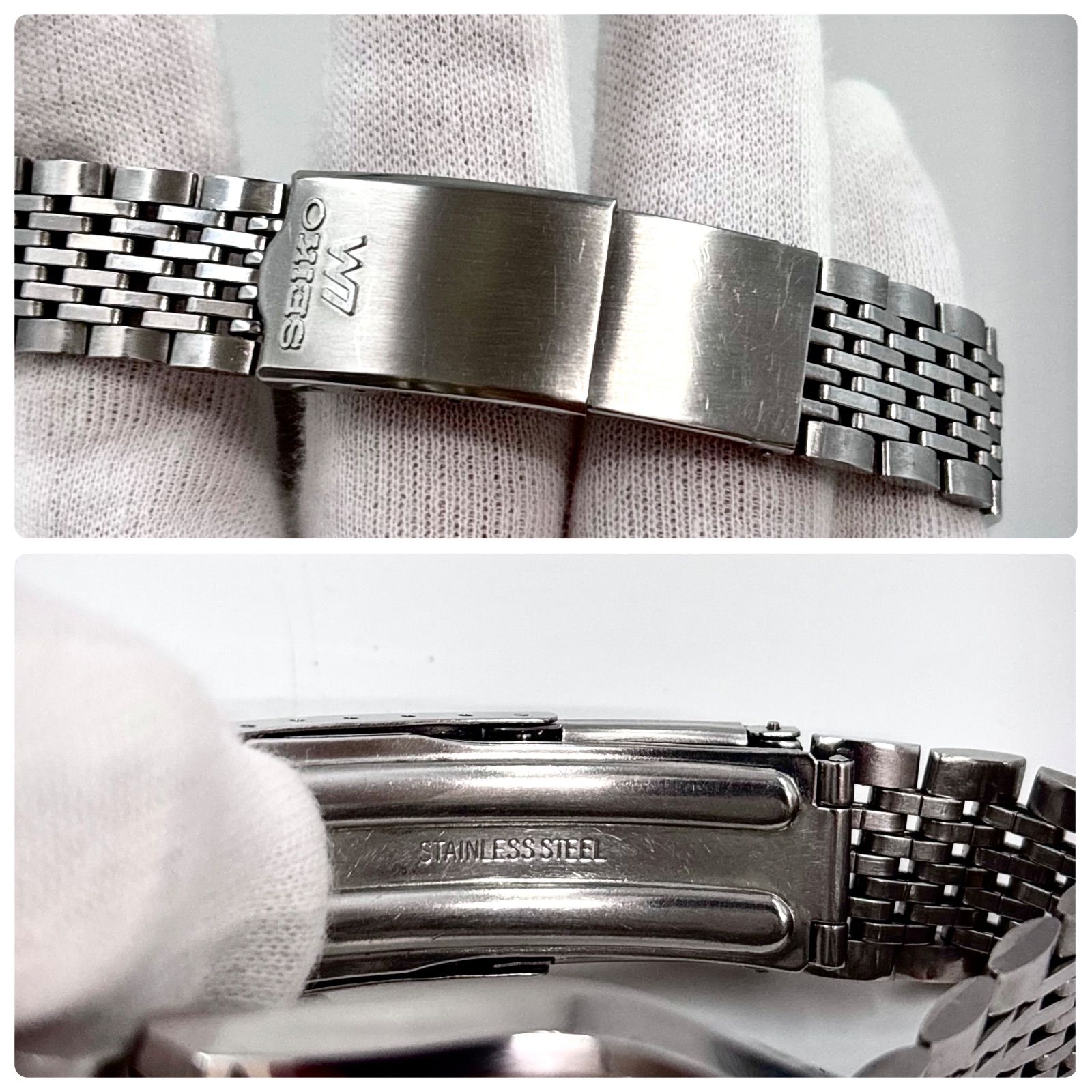 【稼働/純正ブレス】SEIKO/セイコー LM Special/ロードマチック スペシャル 腕時計 自動巻き/AT デイデイト 25石 絹目/変わり文字盤 1974年11月製造 japan vintage