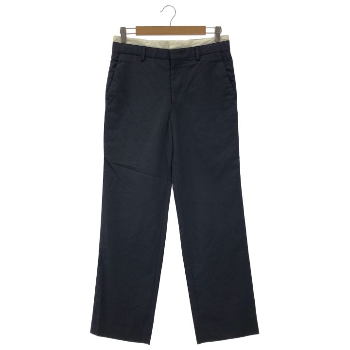 BOWTE (バウト) POPLIN WAIST INTERLINING TROUSERS 231-14-0017 ネイビー 0