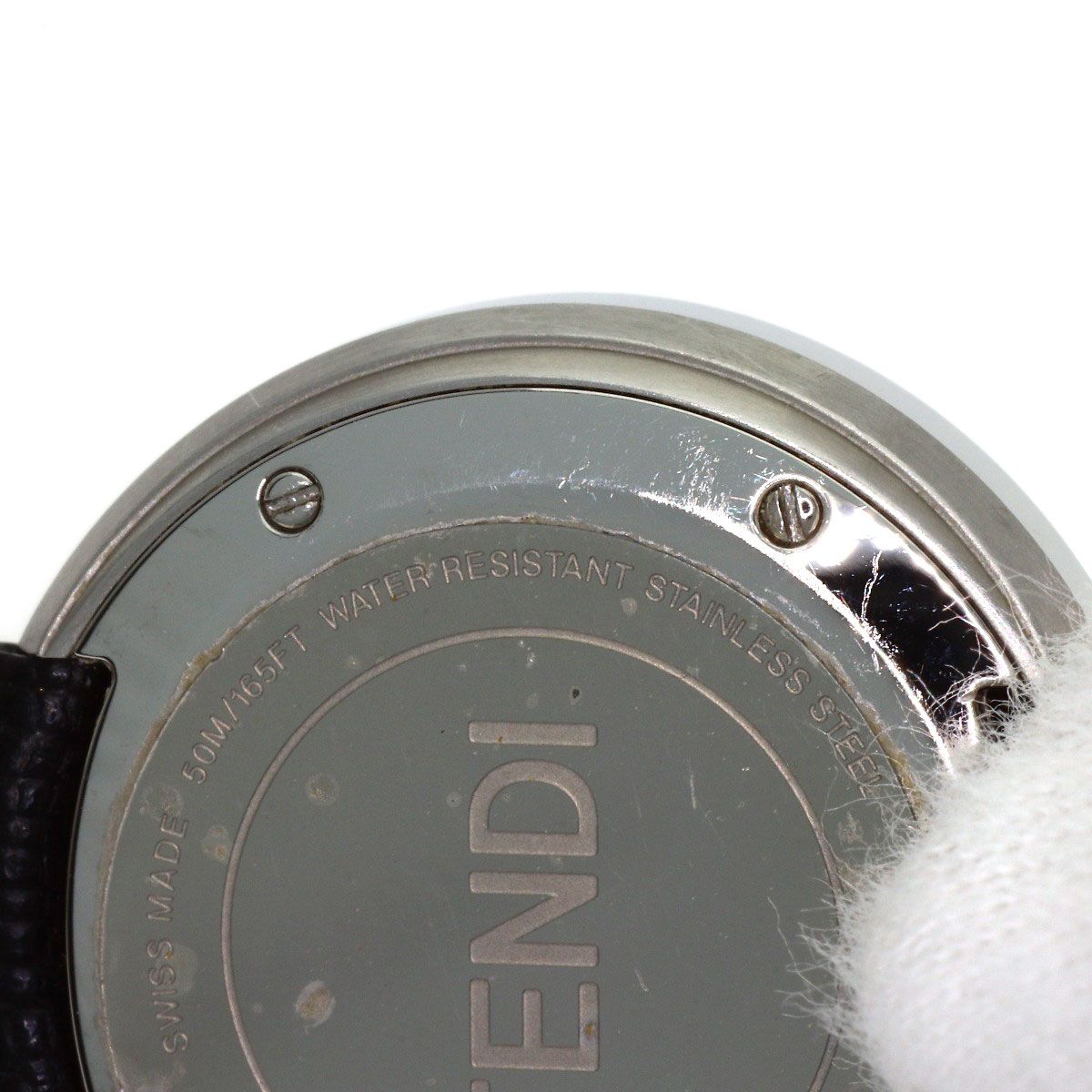 FENDI フェンディ 35000S マイウェイ 腕時計 SS 革 レディース [中古