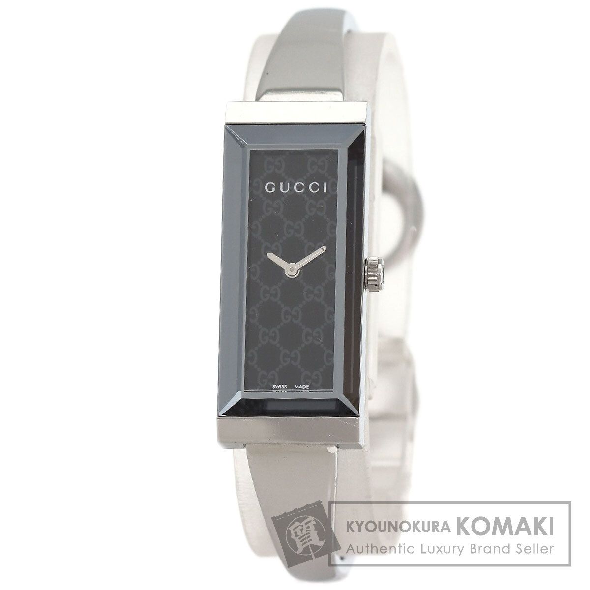 GUCCI グッチ 127.5 スクエアフェイス 腕時計 SS SS レディース [中古]