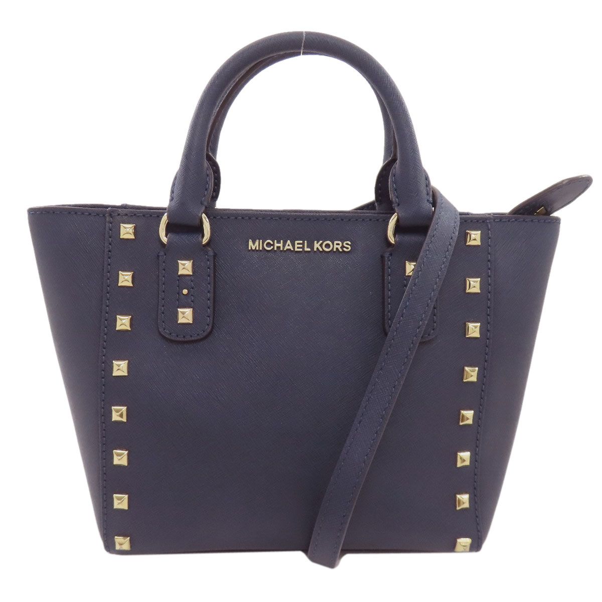 Michael Kors マイケルコース 2WAY ハンドバッグ PVC レディース [中古 Michael Kors マイケルコース 2WAY ハンドバッグ PVC レディース [中古